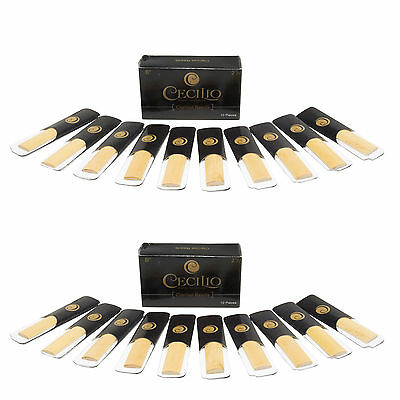 Two Boxes Cecilio Clarinet Reeds 2.5 ~ 20 Reeds Total