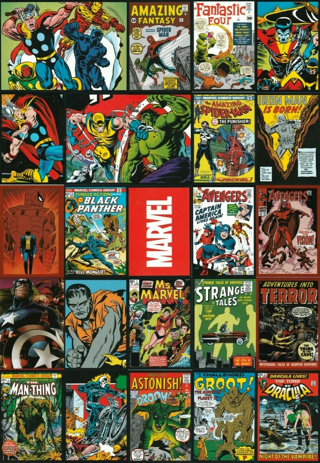2020 Panini Marvel Comics 80 Years Anniversary Individual Stickers You Pick